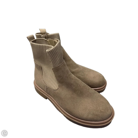 Boots Ankle Flats By No Boundaries In Tan, Size: 8