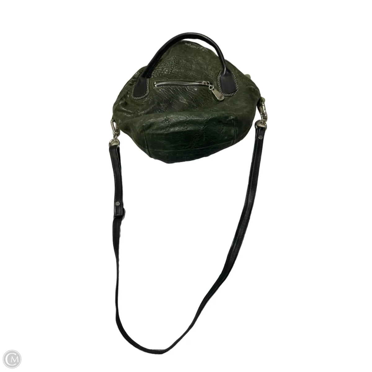 Handbag Leather By Clothes Mentor, Size: Medium