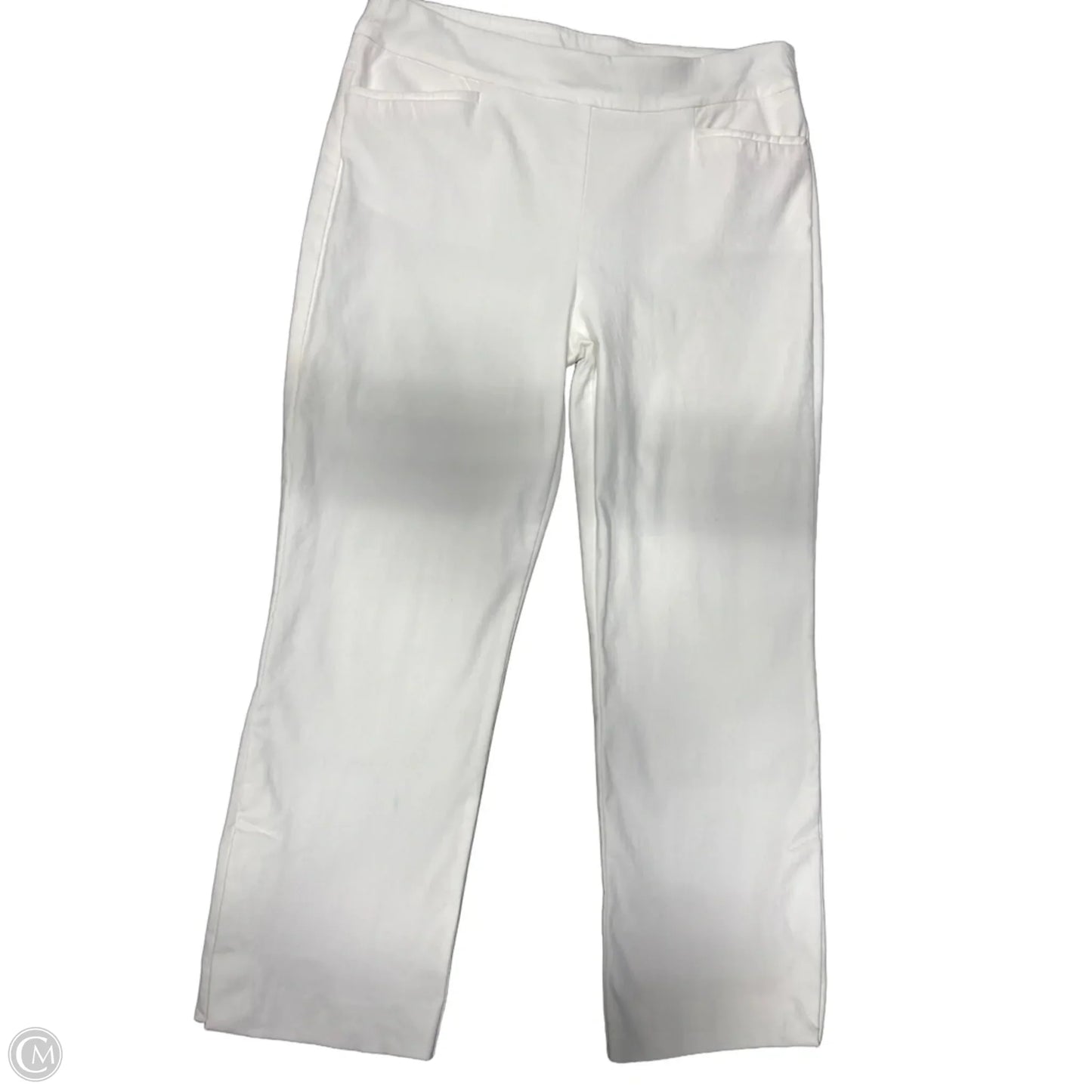 Pants Cropped By Chicos In White, Size: 6
