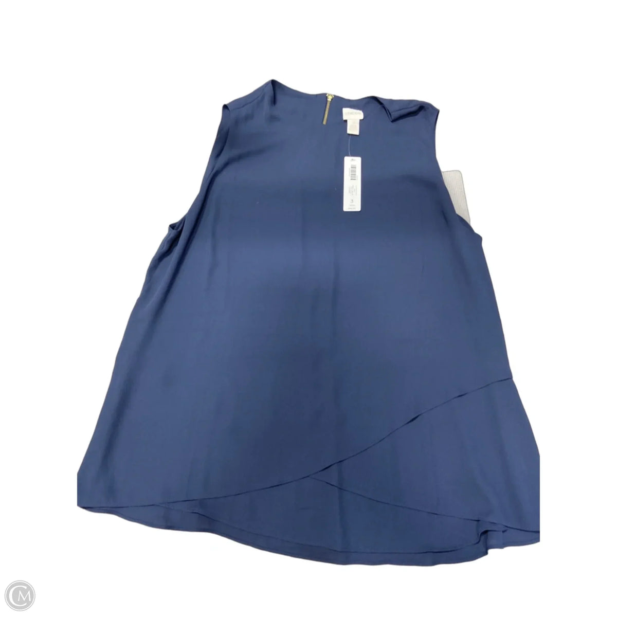 Top Sleeveless Basic By Chicos In Blue, Size: Xl