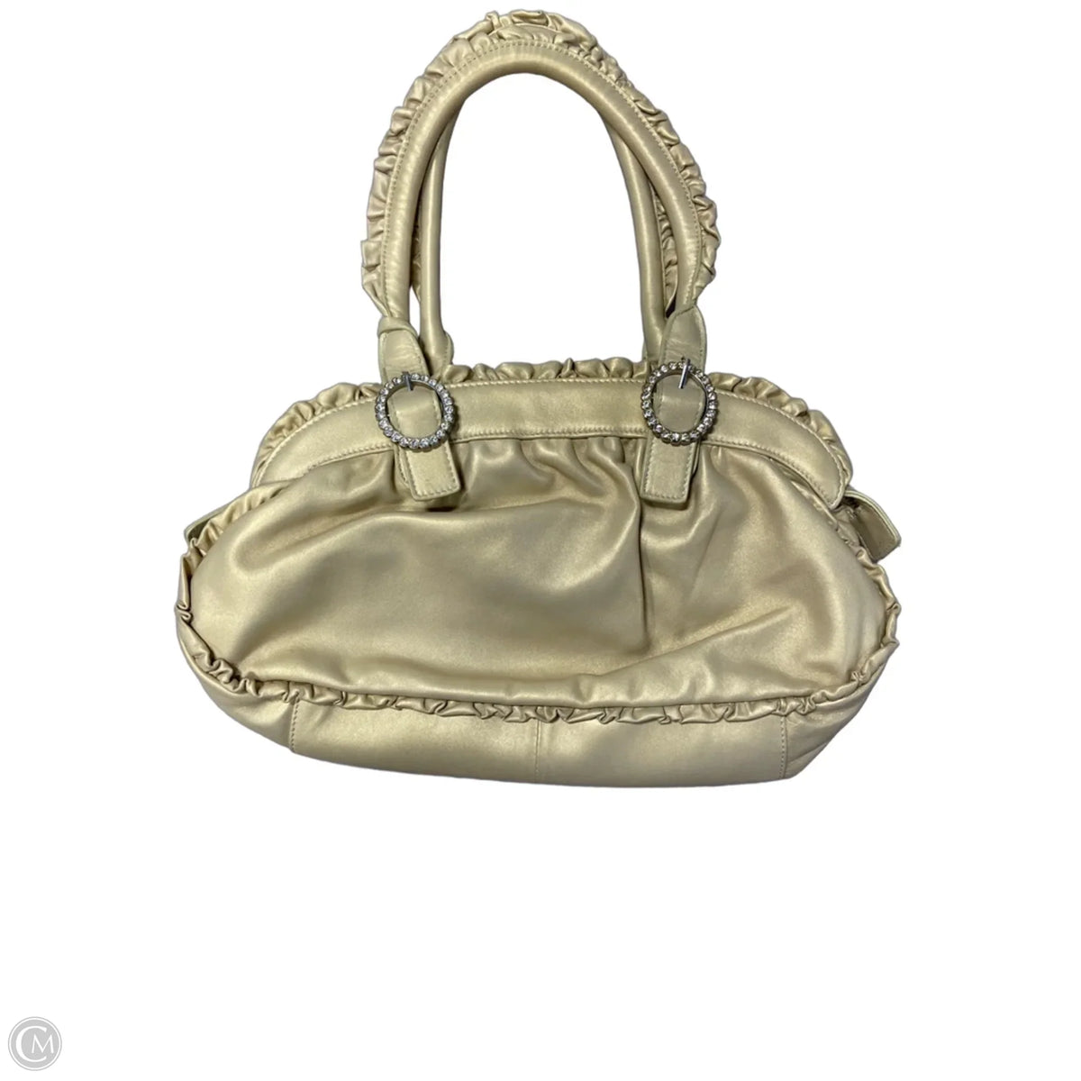 Handbag Leather By Clothes Mentor, Size: Large