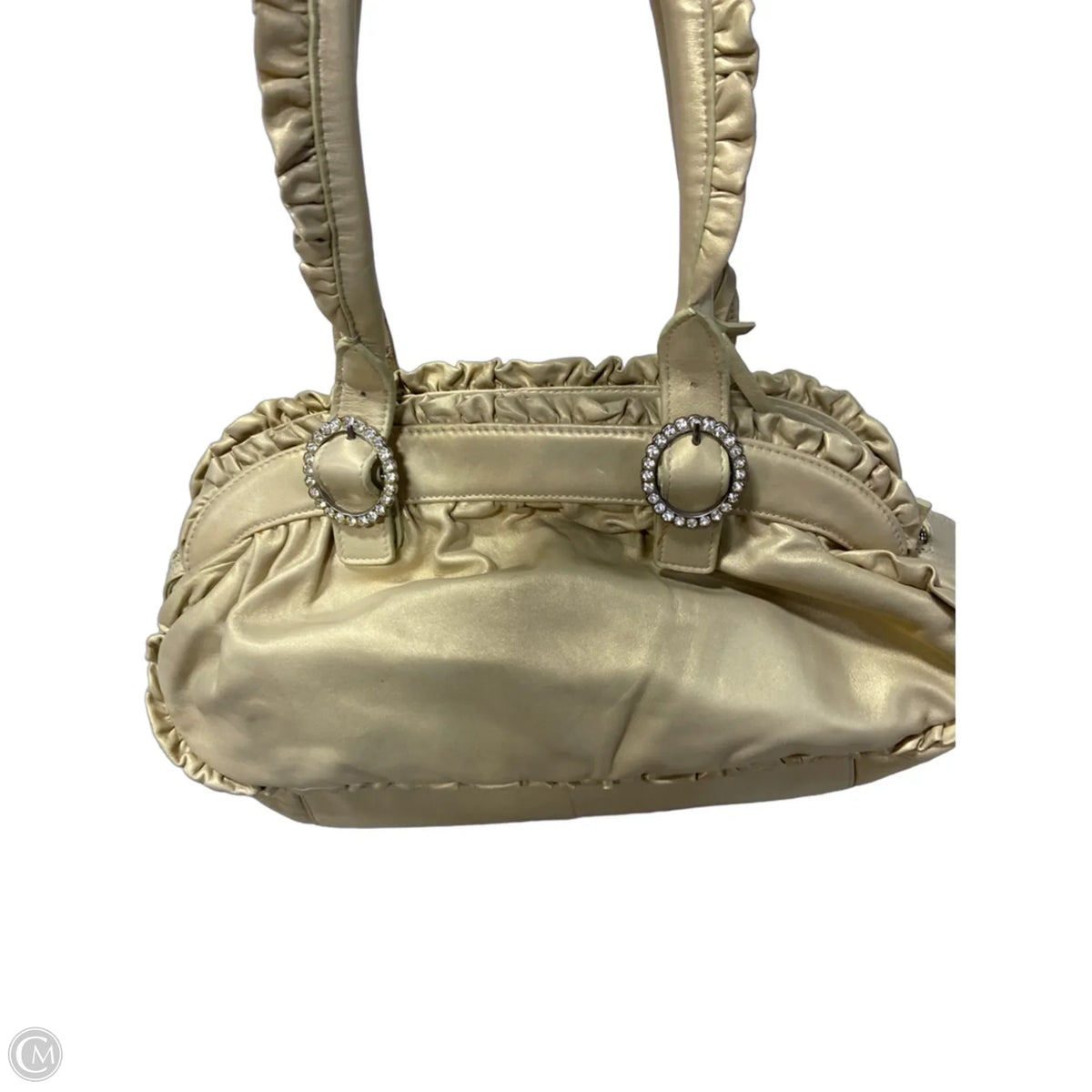 Handbag Leather By Clothes Mentor, Size: Large