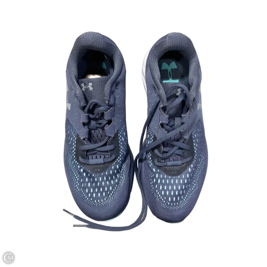 Shoes Athletic By Under Armour In Blue, Size: 8