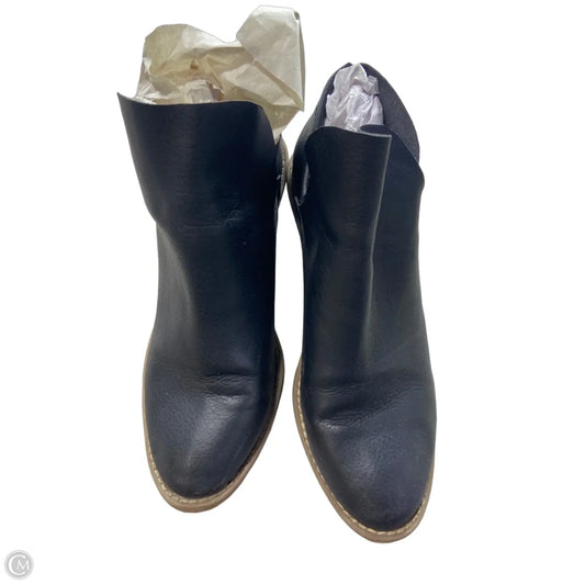 Boots Ankle Heels By Universal Thread In Black, Size: 9