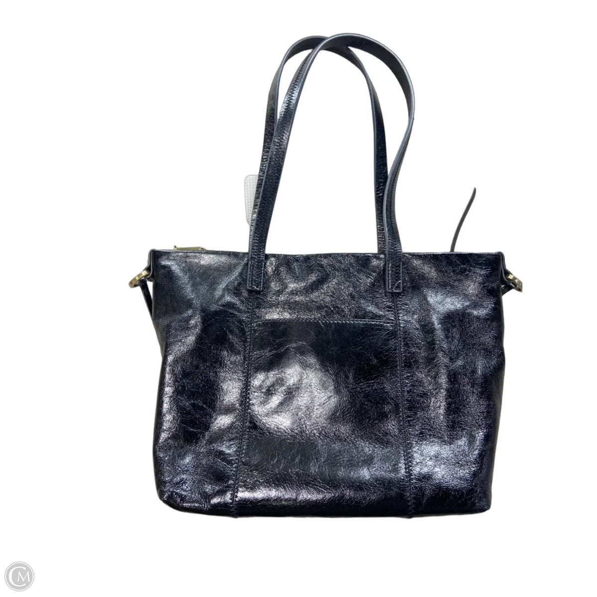 Handbag Leather By Hobo Intl, Size: Medium