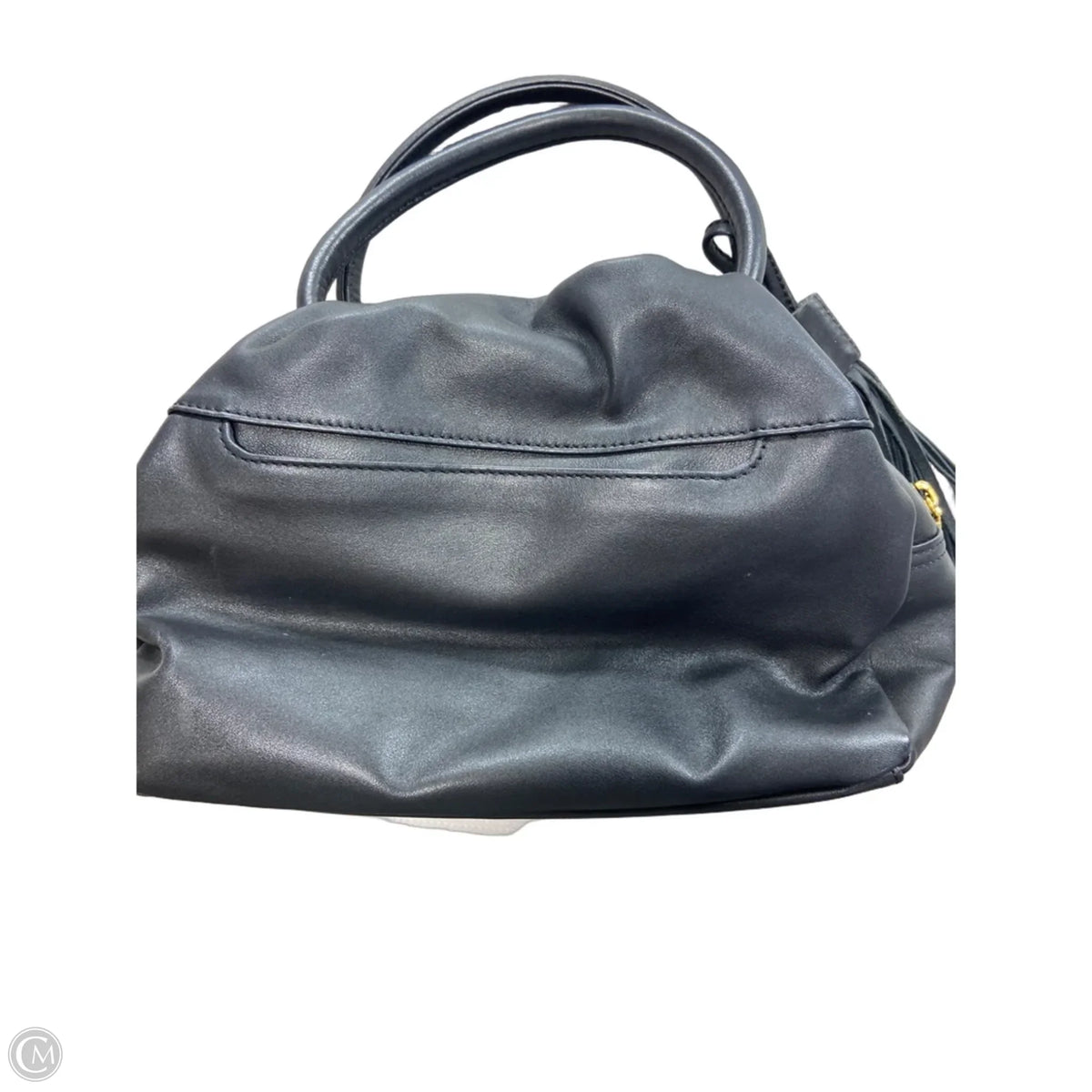 Handbag Leather By Hobo Intl, Size: Medium