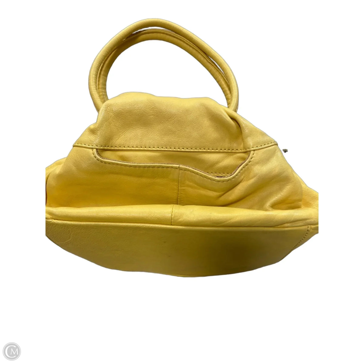 Handbag Leather By Hobo Intl, Size: Medium