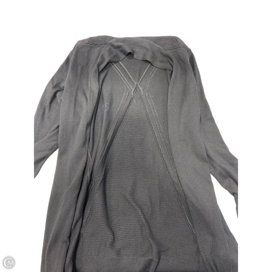 Sweater Cardigan By Susan Graver In Black, Size: M