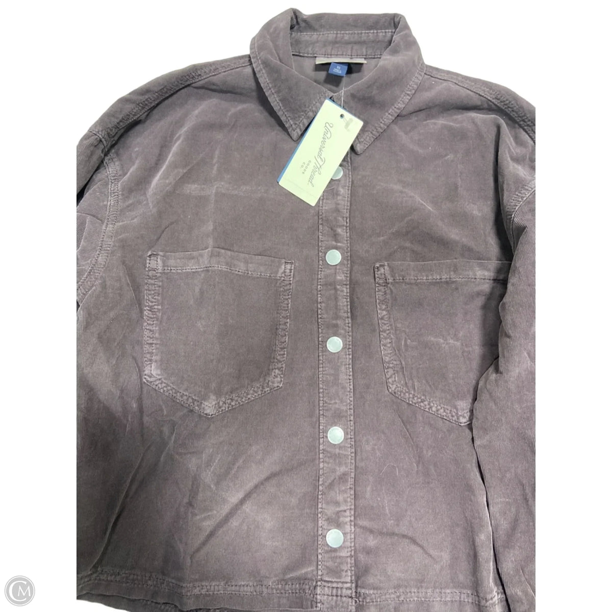 Top Long Sleeve By Universal Thread In Purple, Size: Xs