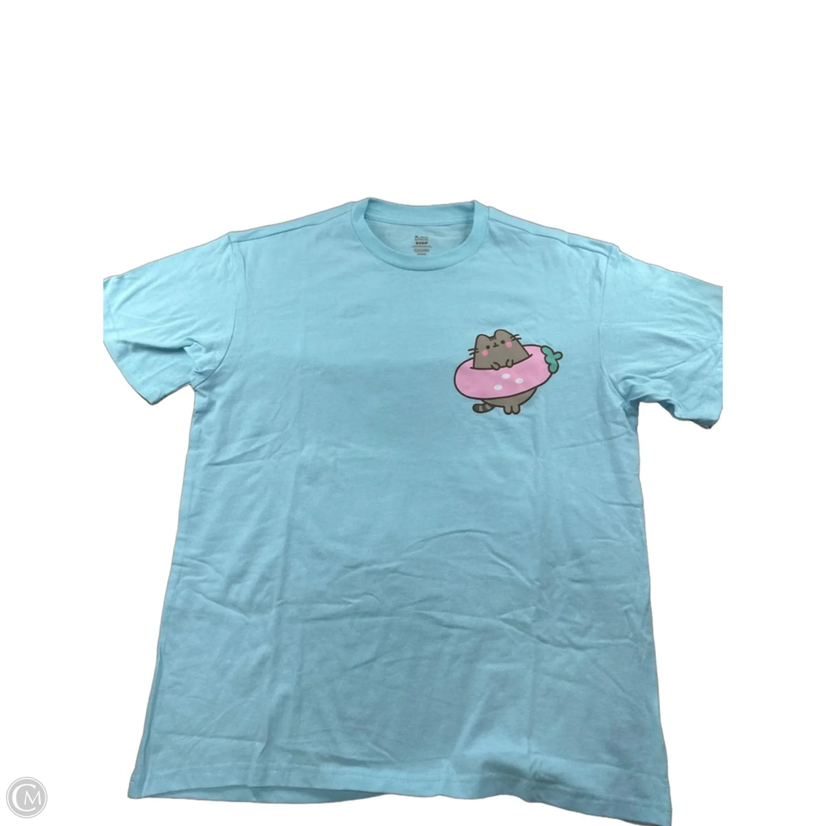 Top Short Sleeve Basic By Clothes Mentor In Blue, Size: S