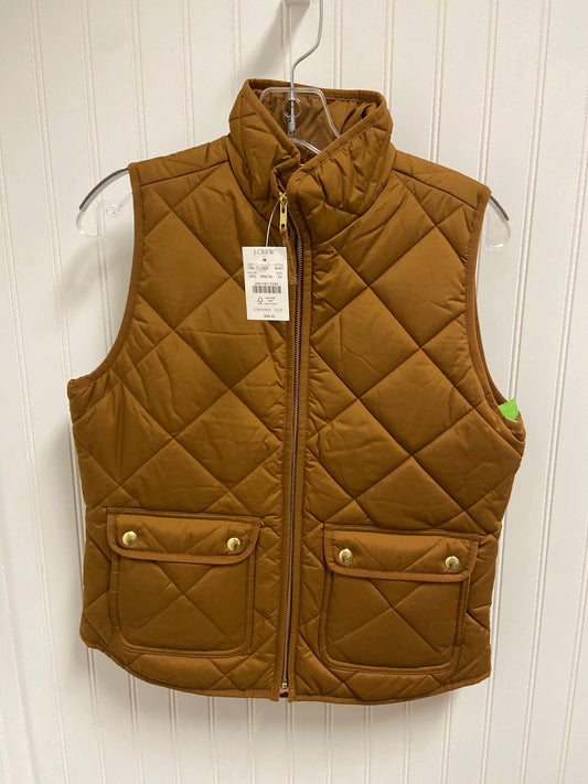 Vest Puffer & Quilted By J. Crew In Tan, Size: Xs