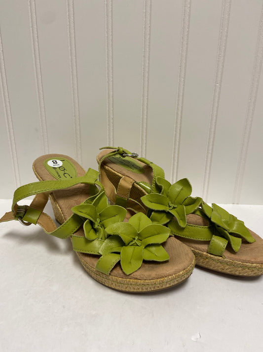 Sandals Heels Wedge By Boc  Size: 8