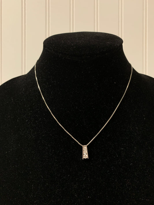 Necklace Sterling Silver By Clothes Mentor  Size: 1