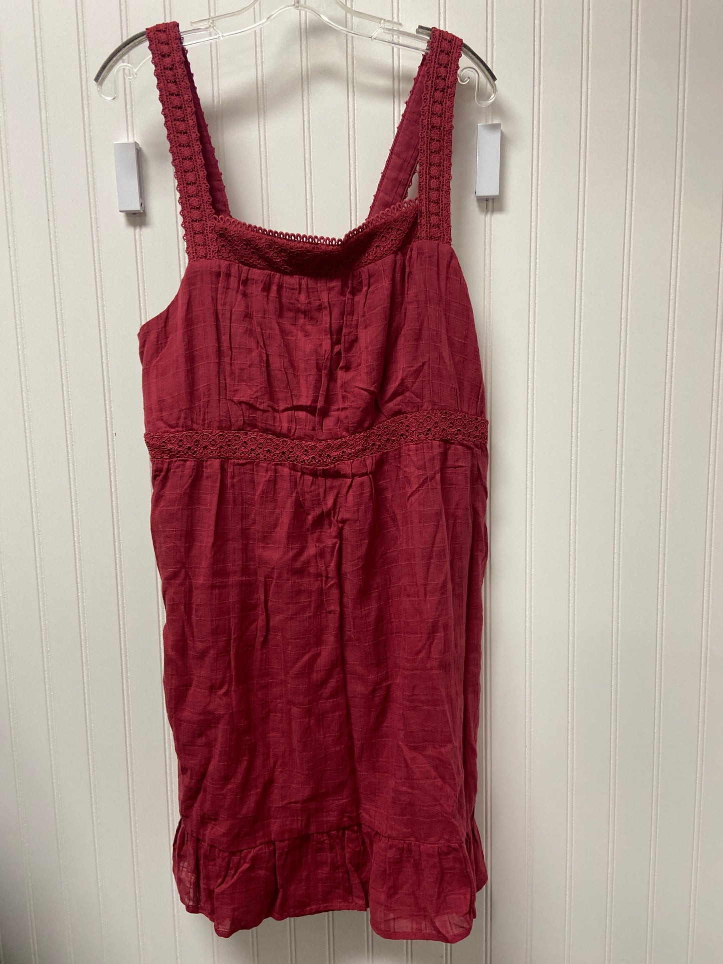 Dress Casual Midi By Knox Rose  Size: 1x