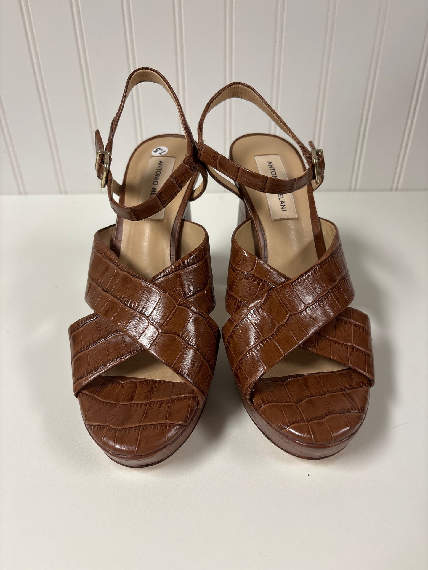 Sandals Heels Block By Antonio Melani  Size: 7.5