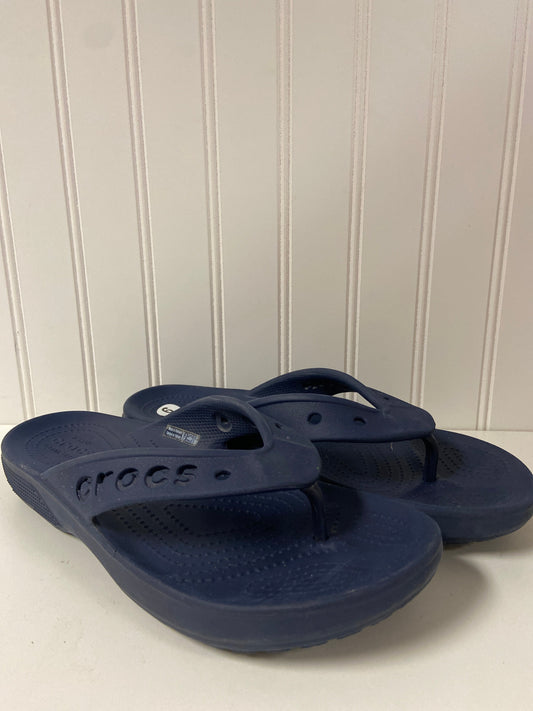 Sandals Flip Flops By Crocs  Size: 9