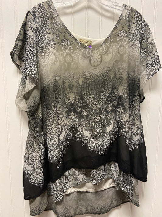 Top Short Sleeve By One World  Size: 1x
