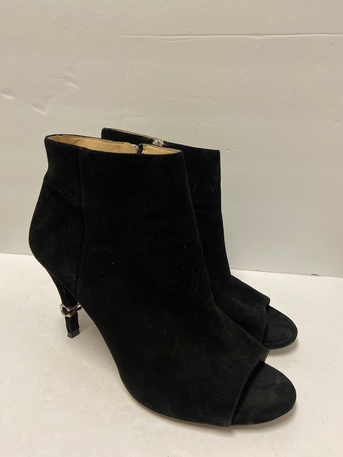 Black Boots Designer Coach, Size 10