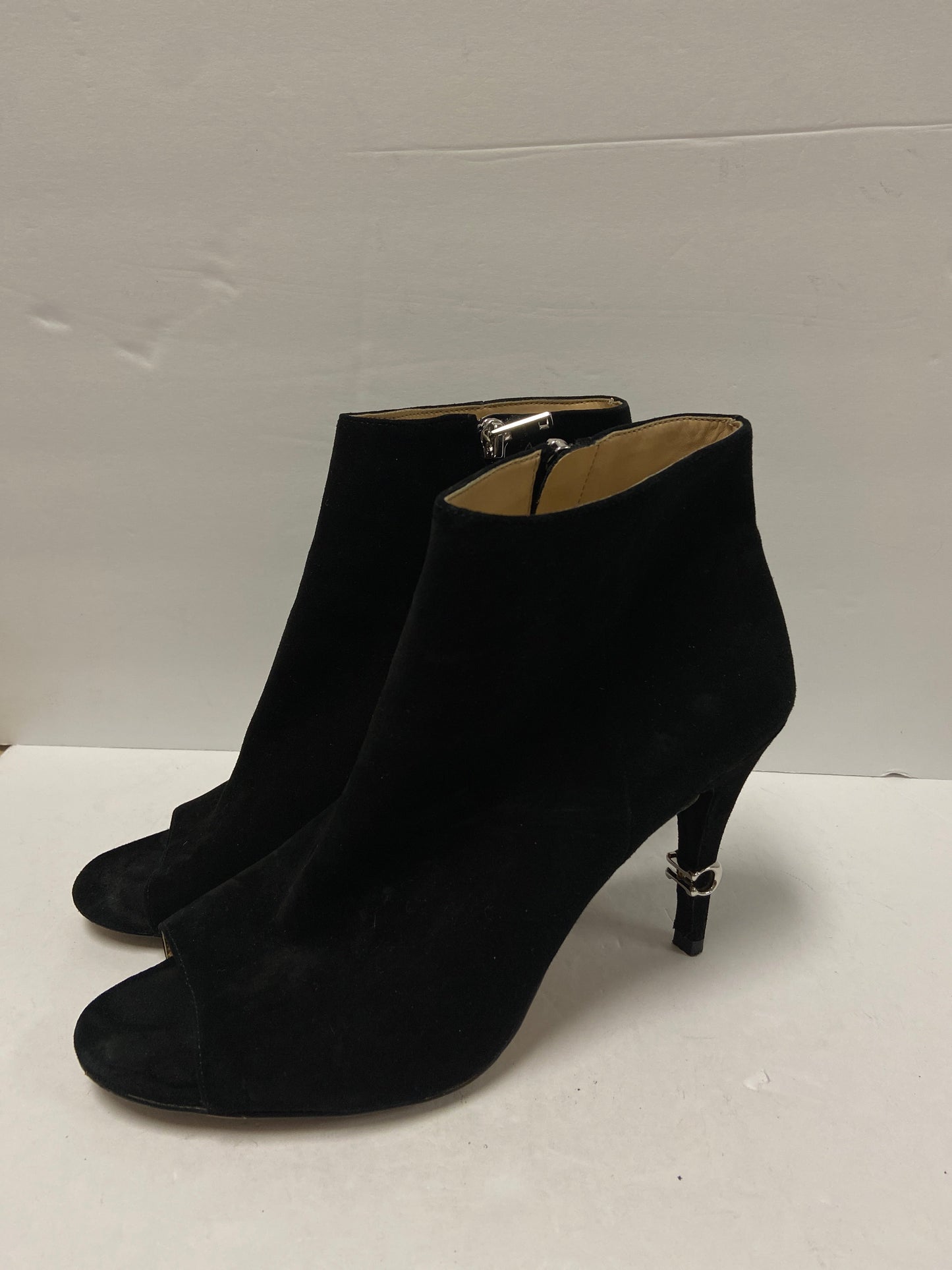 Black Boots Designer Coach, Size 10