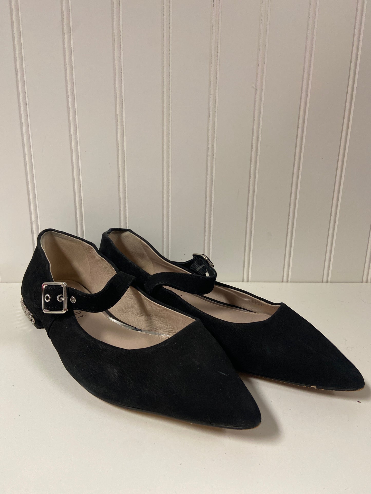Black Shoes Flats Gianni Bini, Size 10
