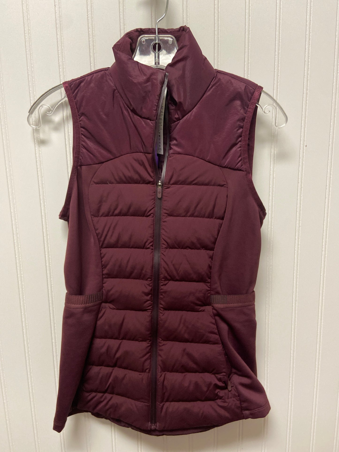 Purple Vest Puffer & Quilted Lululemon, Size S