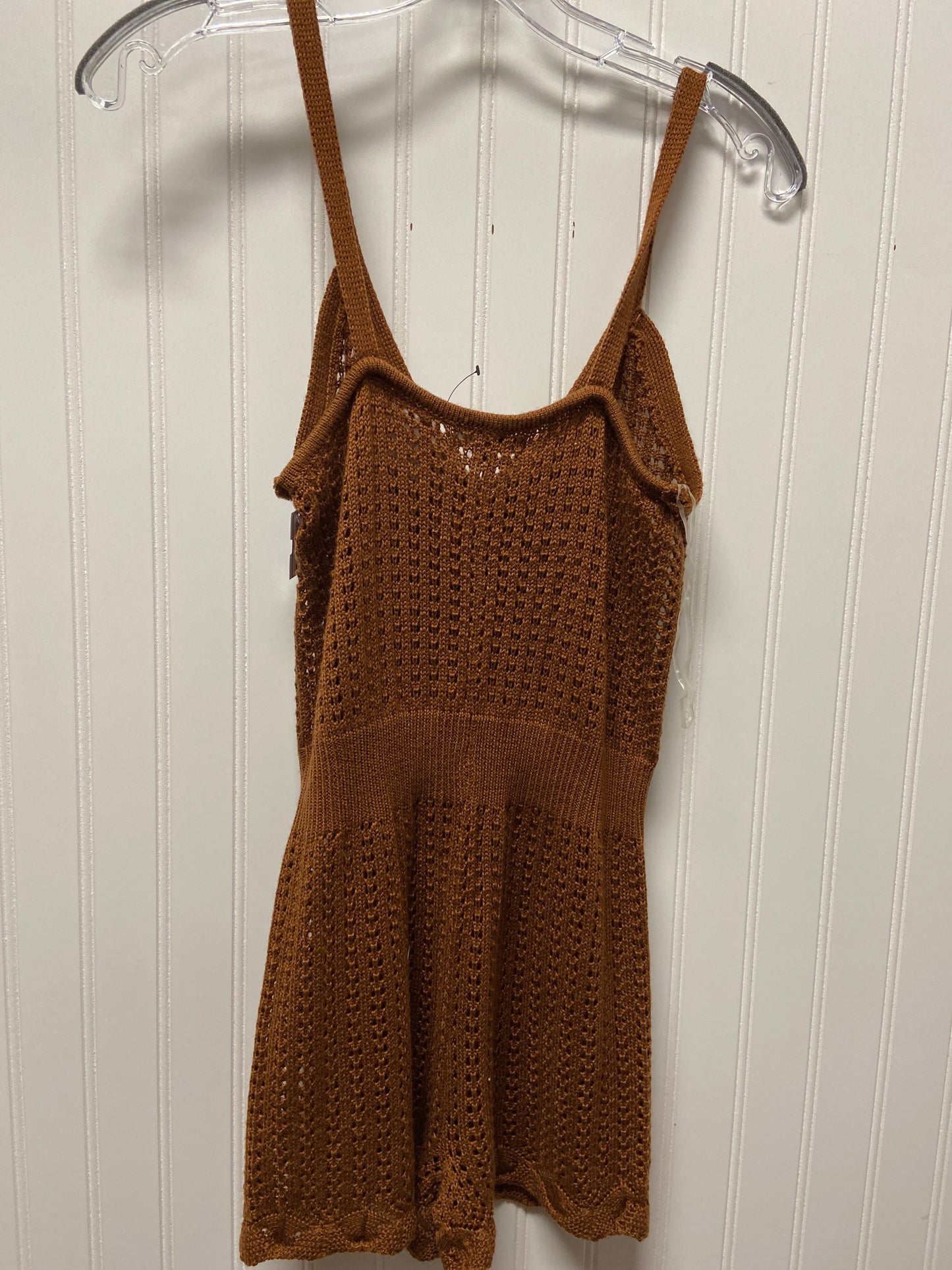 Brown Romper Fashion Nova, Size M