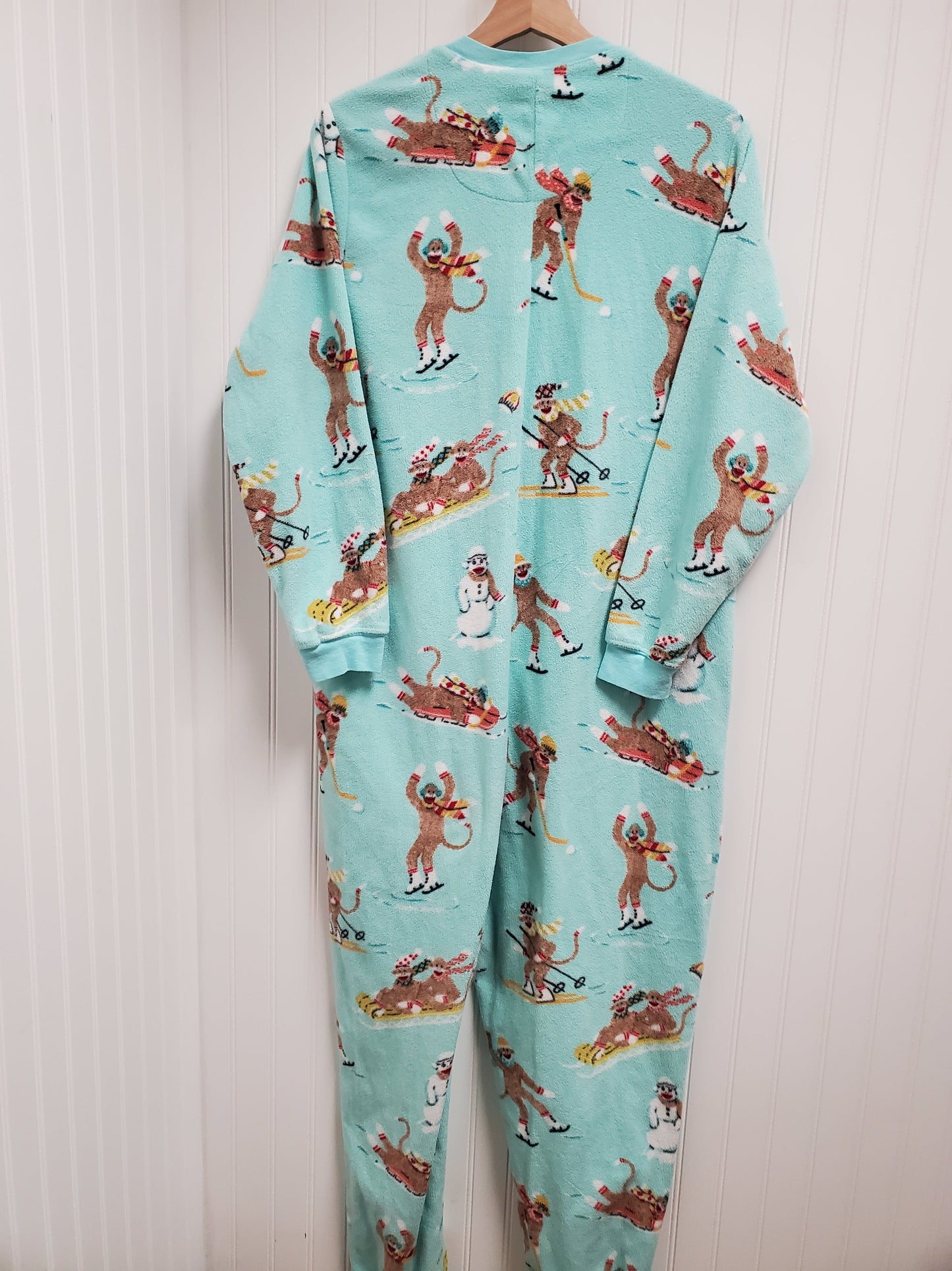 Pajama Pants By Clothes Mentor In Green, Size: L