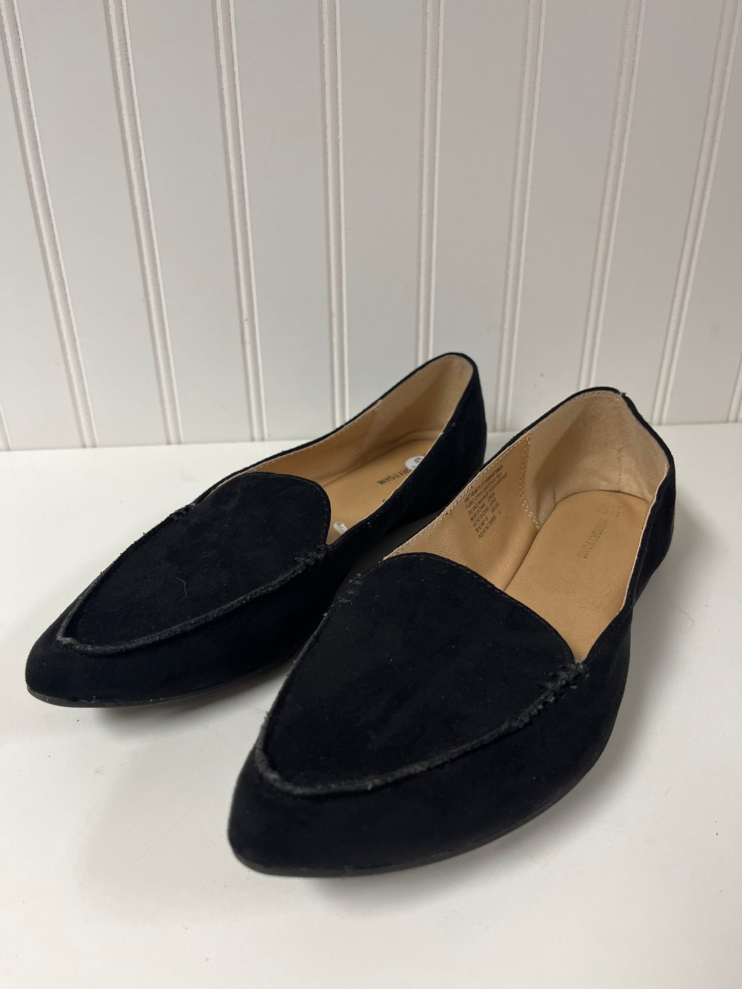 Black Shoes Flats Clothes Mentor, Size 8.5