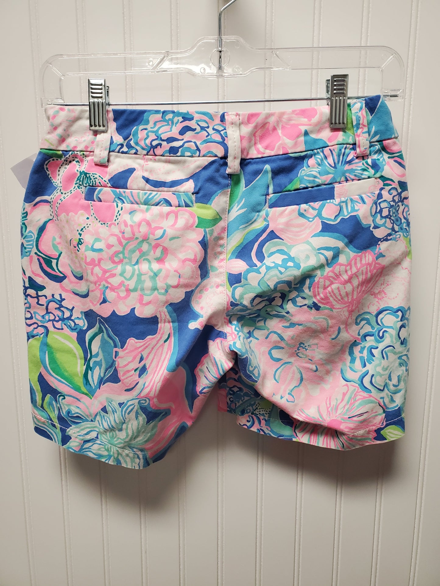 Shorts Designer By Lilly Pulitzer In Blue & Pink, Size: Xs