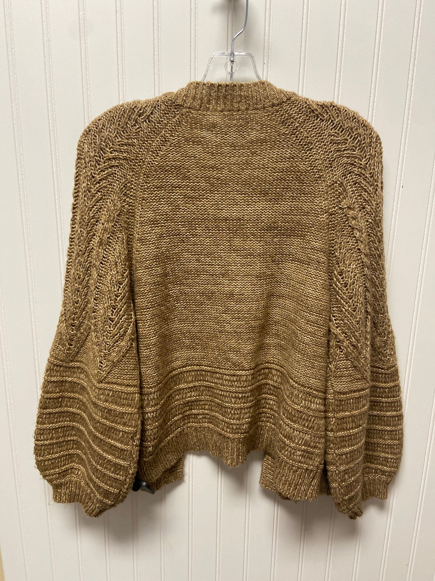 Sweater By Lucky Brand In Tan, Size: Xs