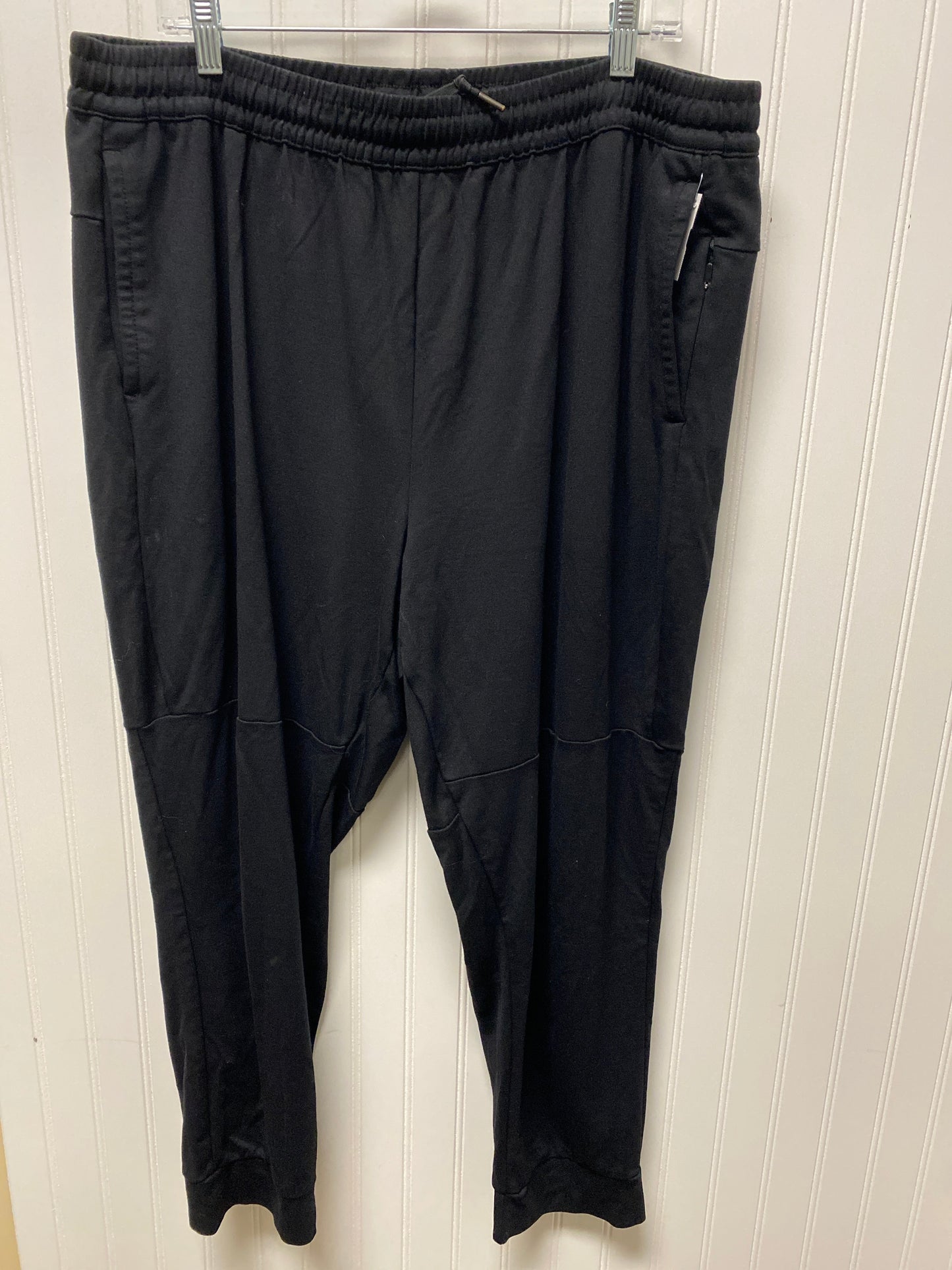 Athletic Pants By Members Mark In Black, Size: 1x