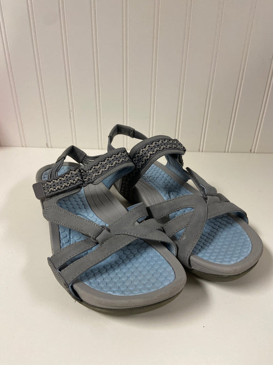 Sandals Sport By Bare Traps In Blue, Size: 8.5