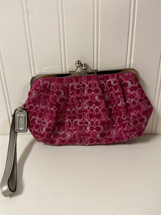 Wristlet Designer By Coach, Size: Small