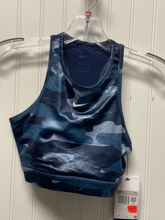 Athletic Bra By Nike In Camouflage Print, Size: Xs