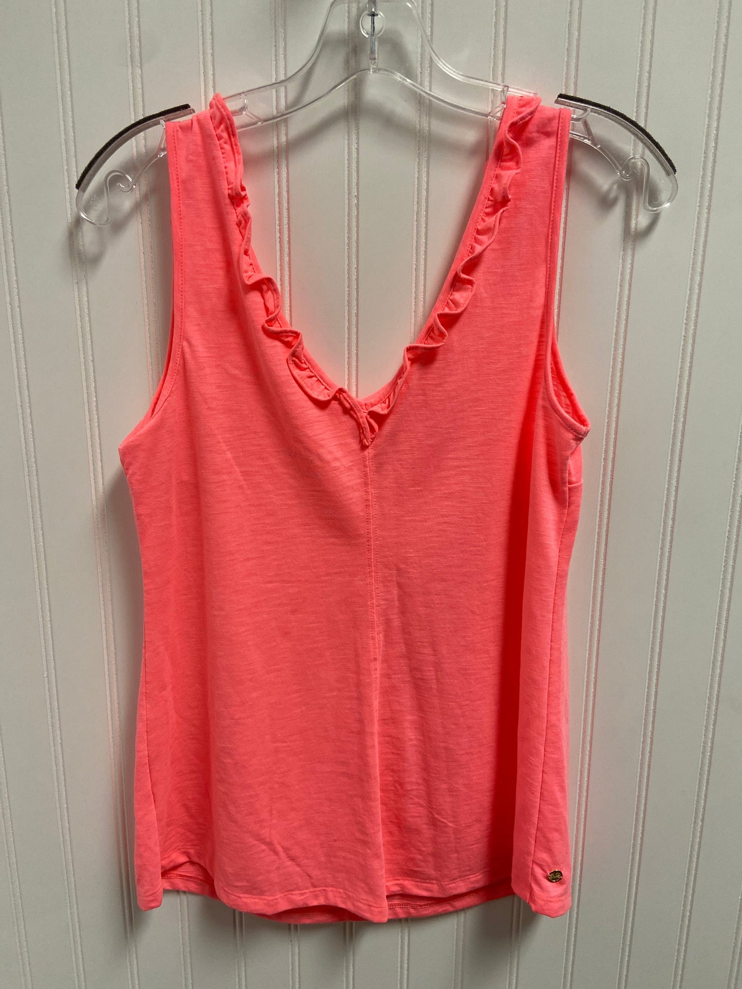 Top Sleeveless Designer By Lilly Pulitzer In Pink, Size: S