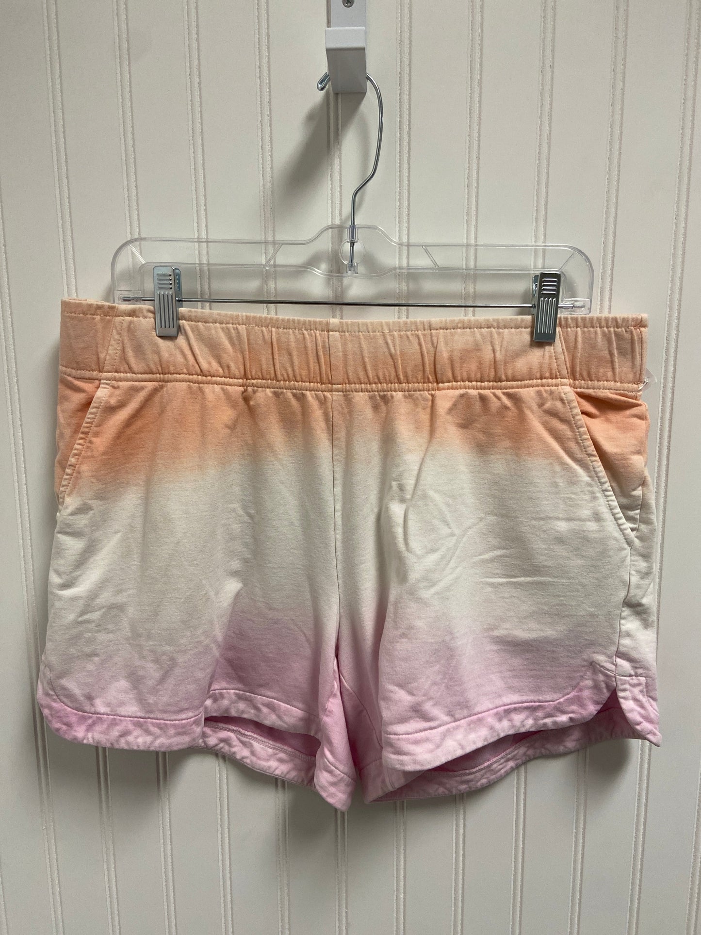 Shorts Designer By Lilly Pulitzer In Orange & Pink, Size: L