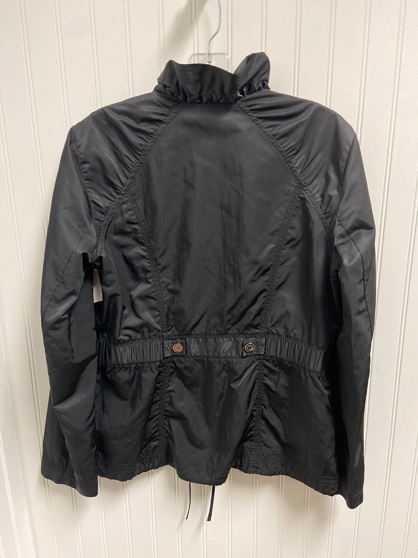 Jacket Windbreaker By White House Black Market In Black, Size: M