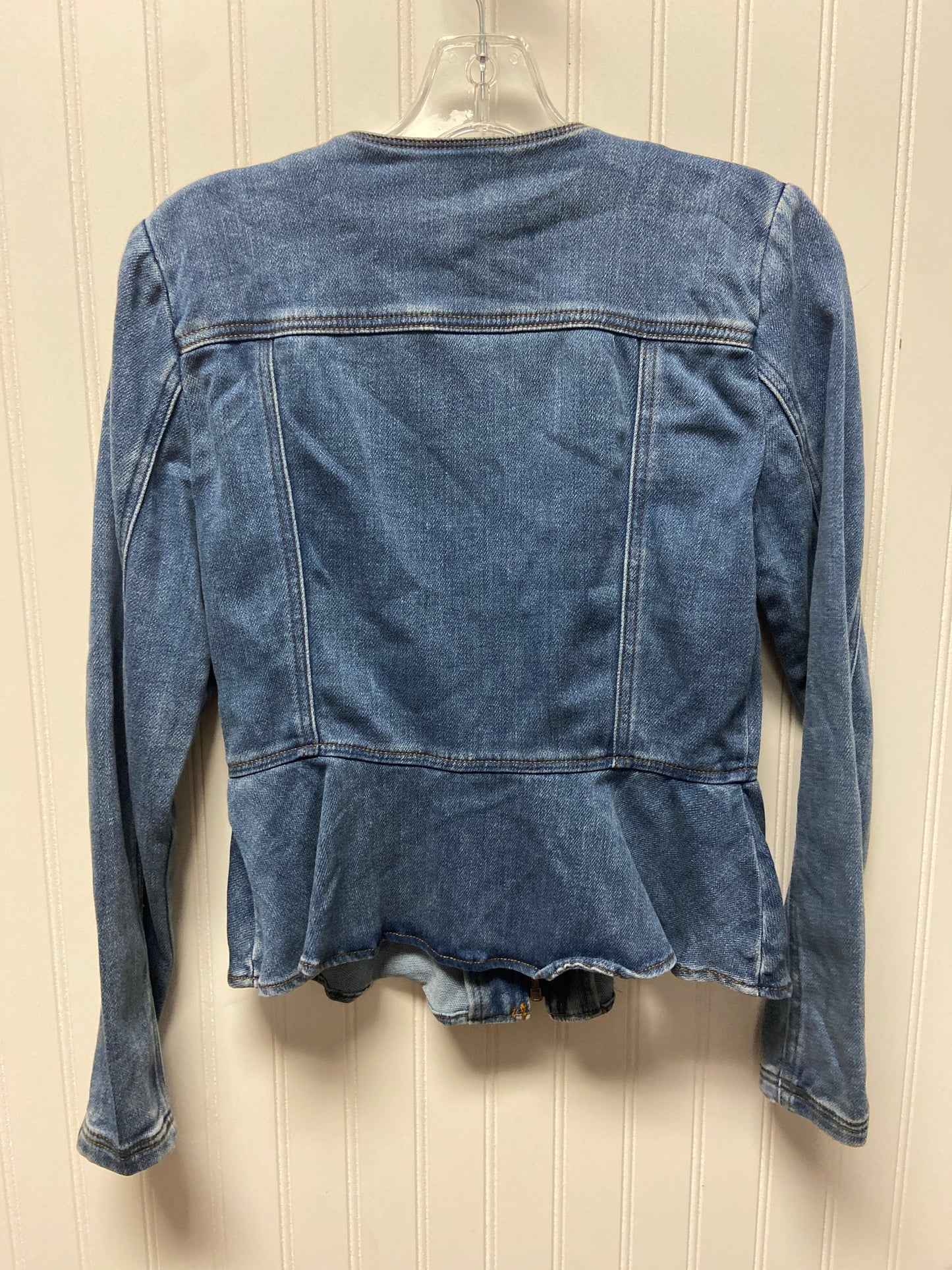 Jacket Denim By White House Black Market In Blue Denim, Size: Xs