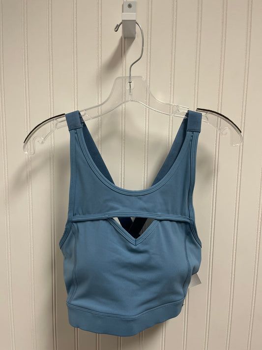 Athletic Bra By Clothes Mentor In Blue, Size: M