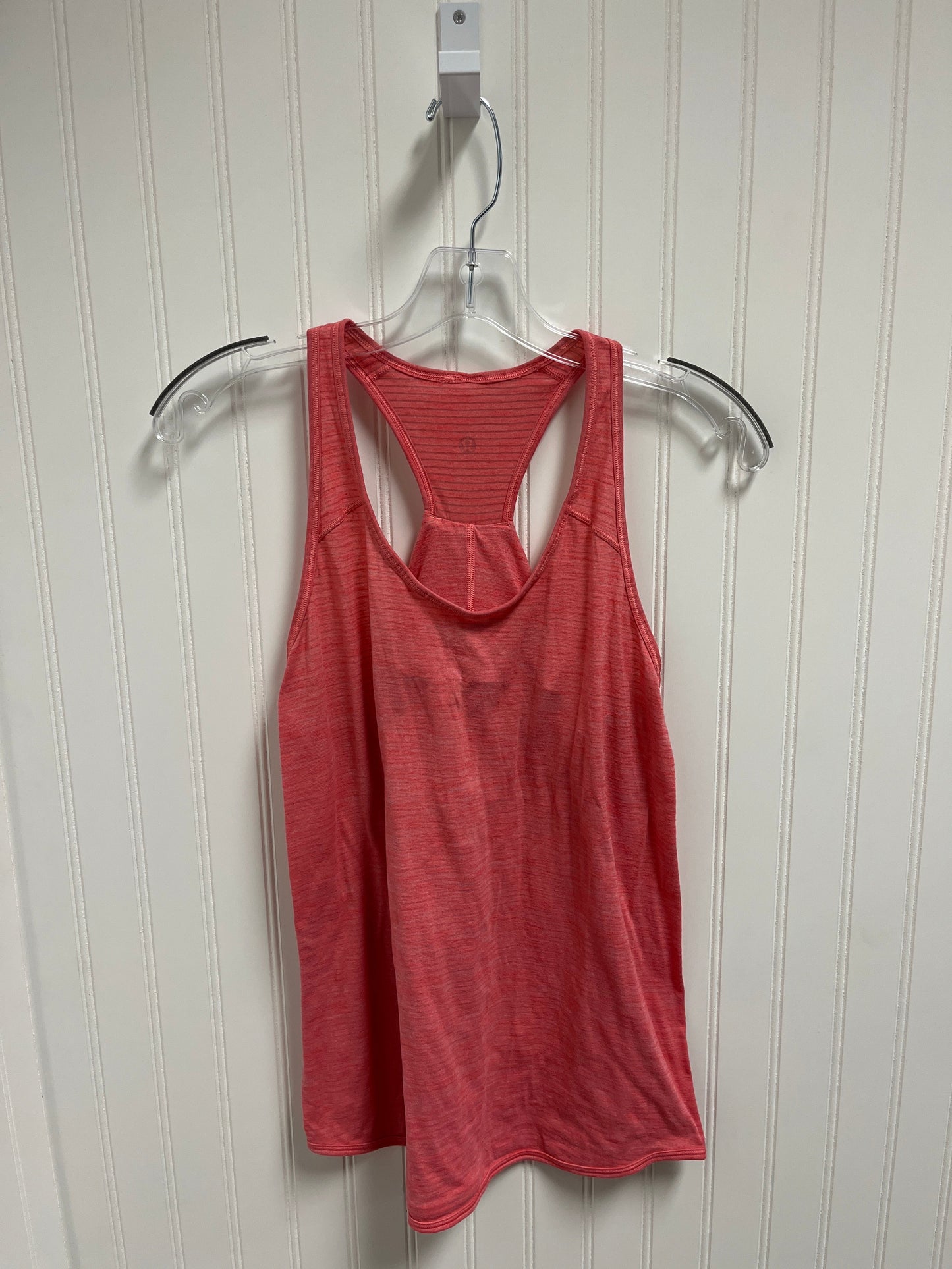 Athletic Tank Top By Lululemon In Red, Size: M