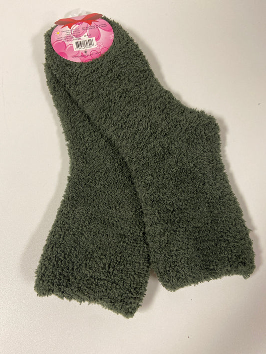 Socks By Clothes Mentor In Green, Size: M