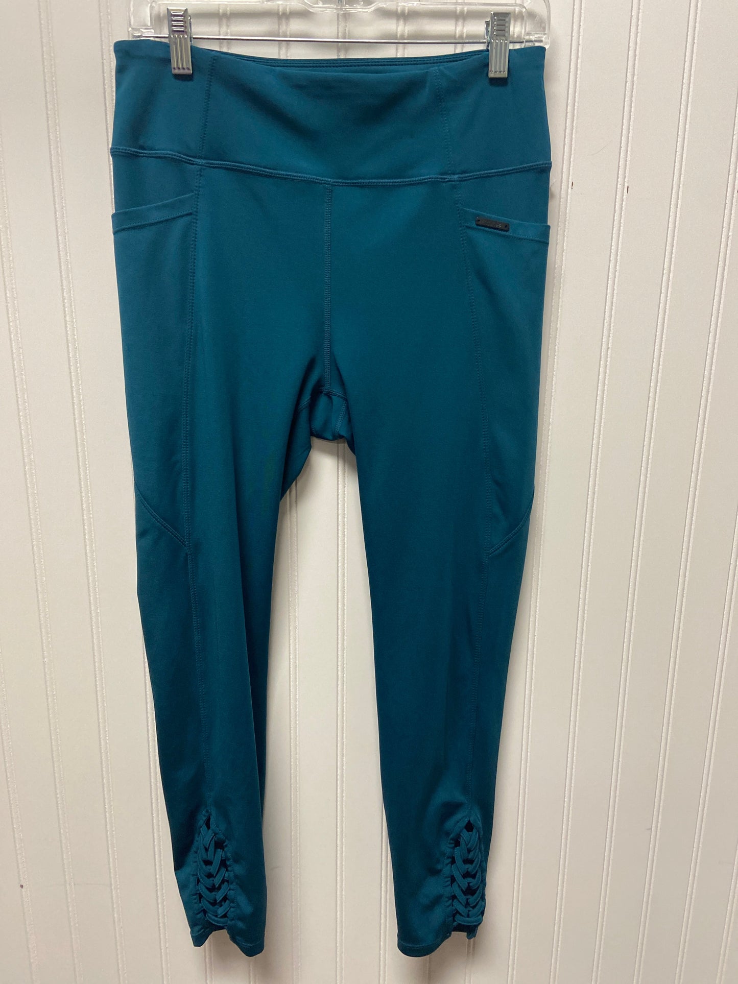 Athletic Leggings By Nanette Lepore In Teal, Size: L