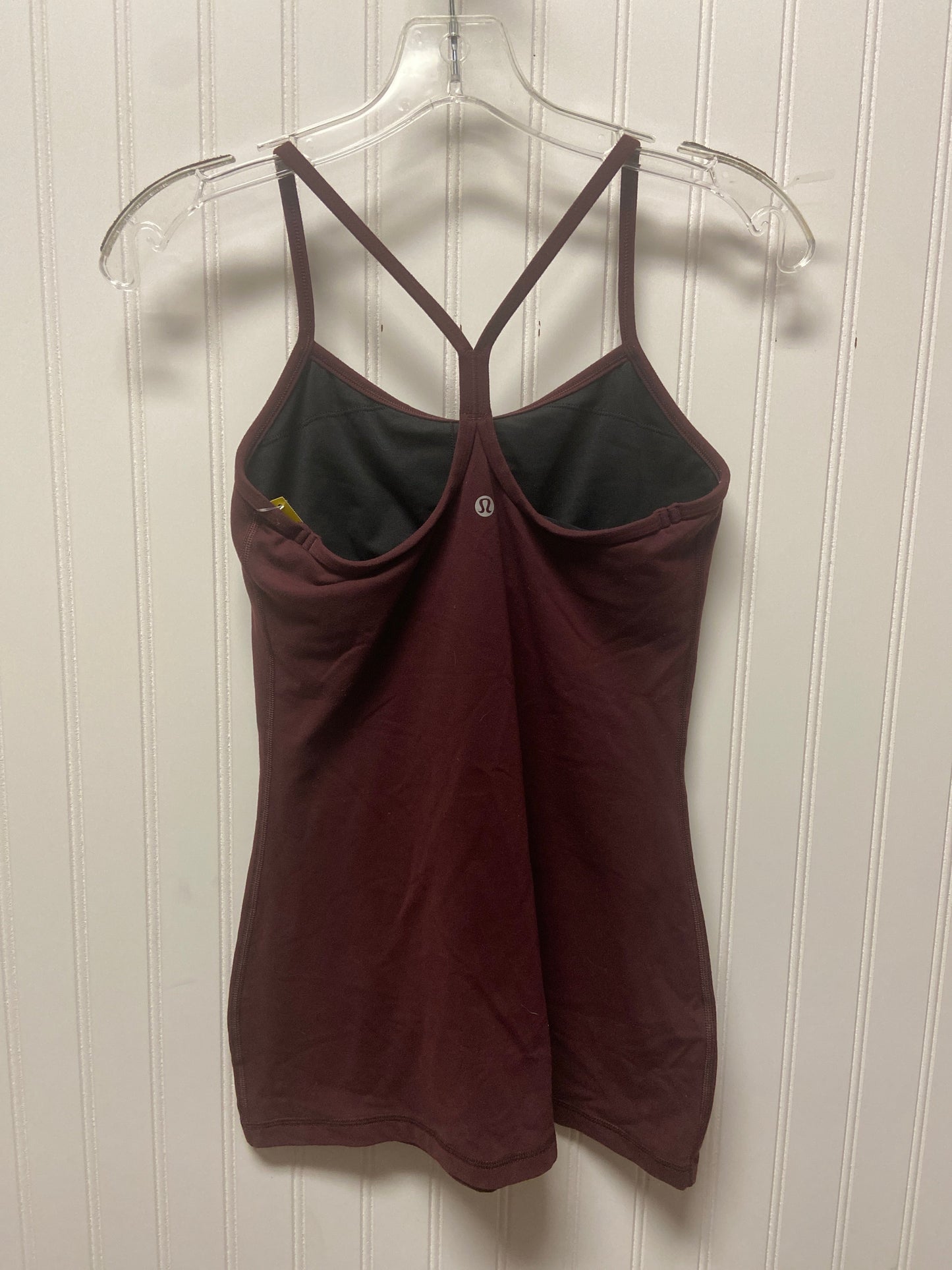 Athletic Tank Top By Lululemon In Black, Size: M