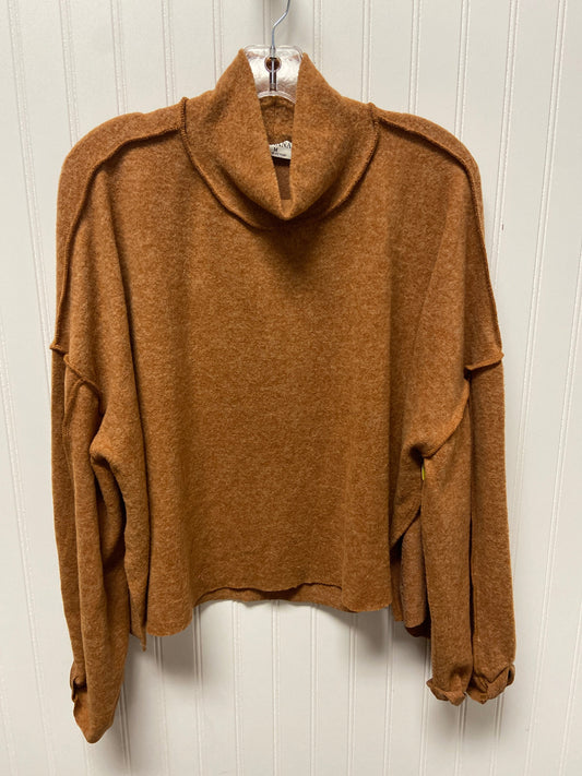 Sweater By Zenana Outfitters In Orange, Size: M