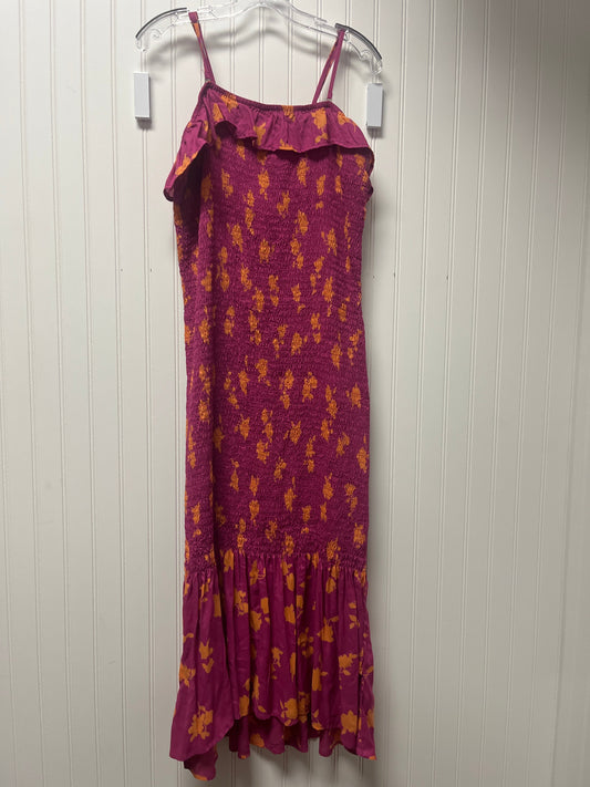 Dress Casual Maxi By Anthropologie In Pink, Size: M