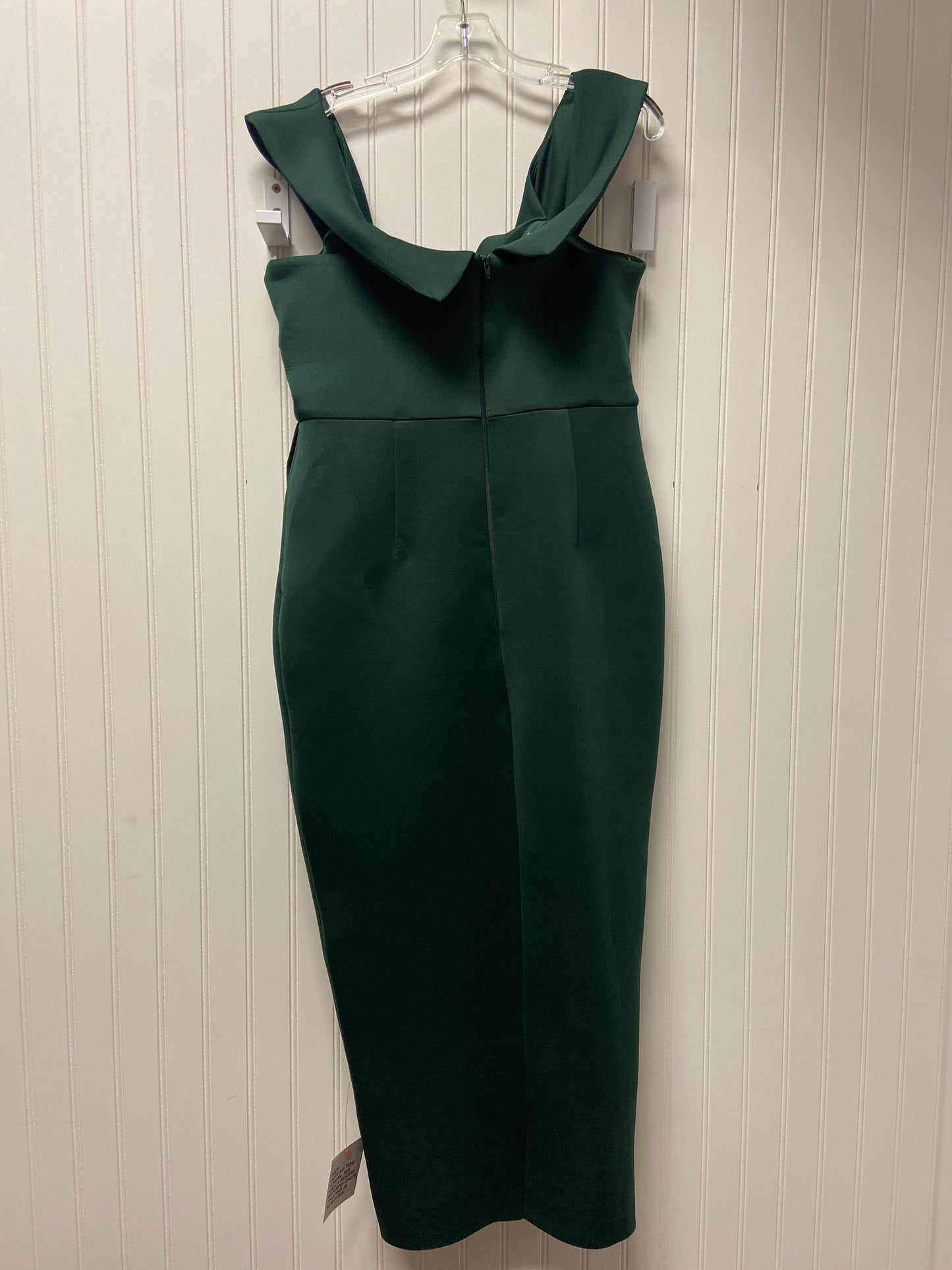 Dress Party Long By Asos In Green, Size: L