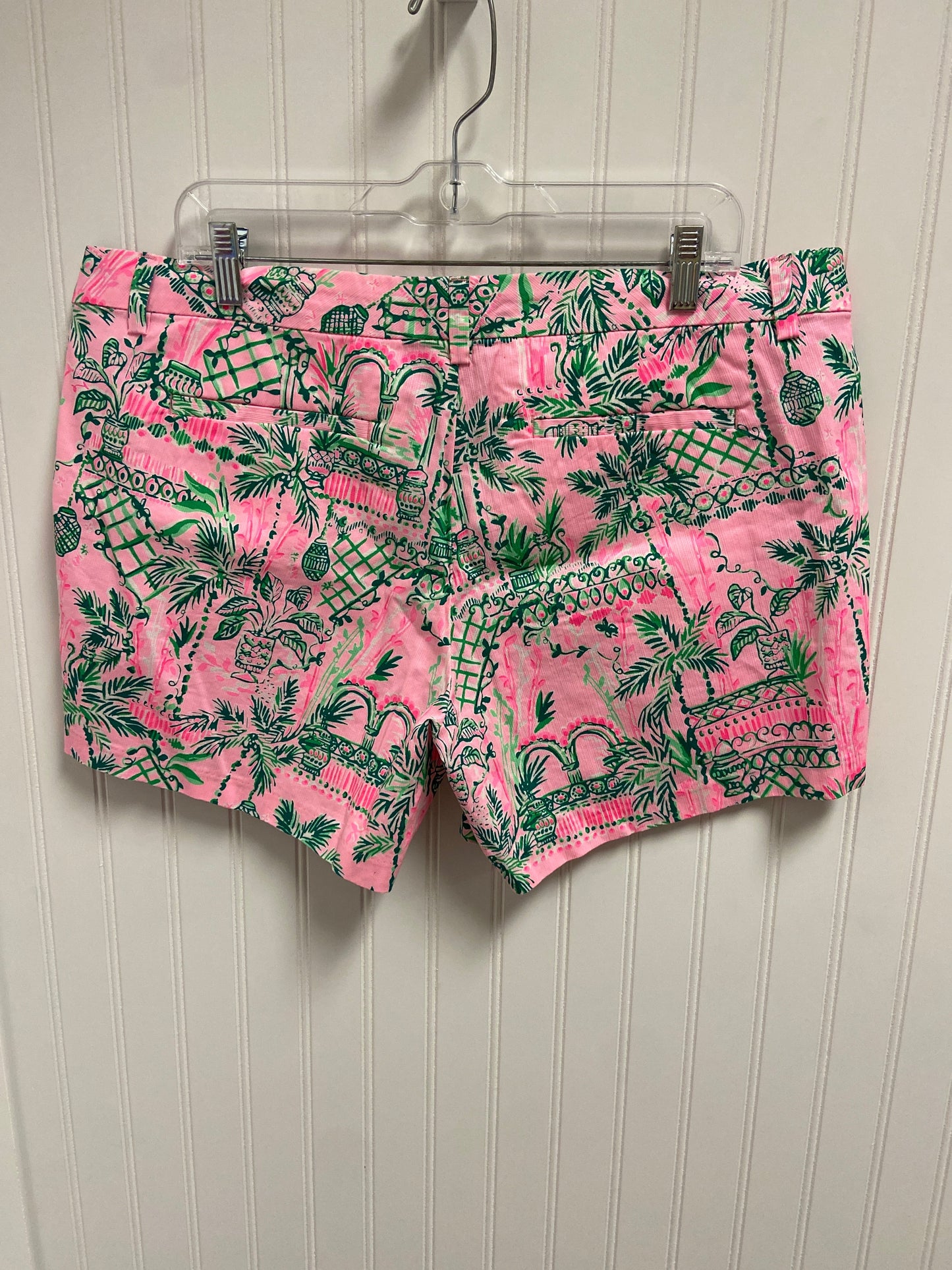 Shorts Designer By Lilly Pulitzer In Pink, Size: L