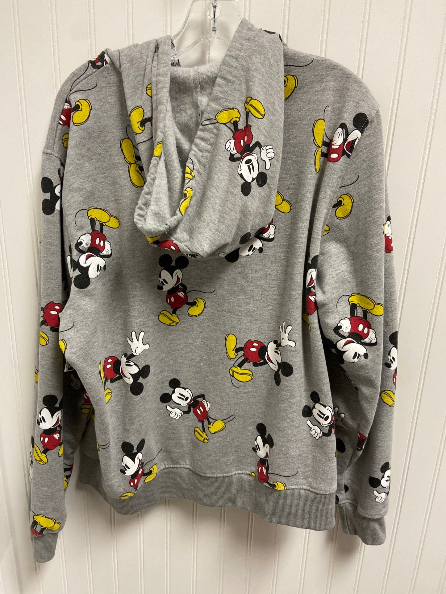 Sweatshirt Hoodie By Disney Store In Grey, Size: Xl