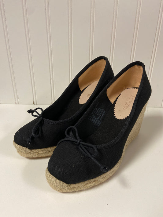 Shoes Heels Wedge By J. Crew In Black, Size: 5