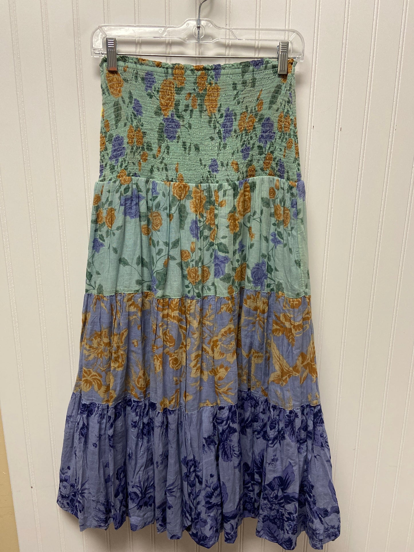 Skirt Maxi By Free People In Floral Print, Size: 6